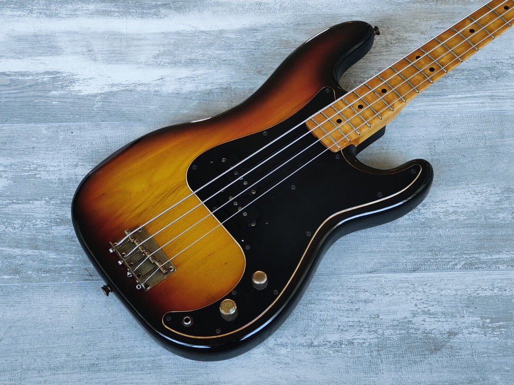 1977 Heerby Japan (by Kasuga) PB-550 Precision Bass (Sunburst)