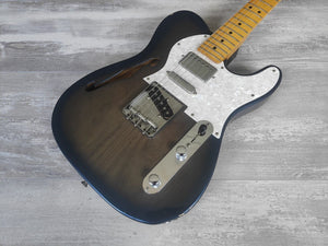 2002 Fender Japan TL-90SPL Thinline Telecaster Special (Blue Baltic Vintage)