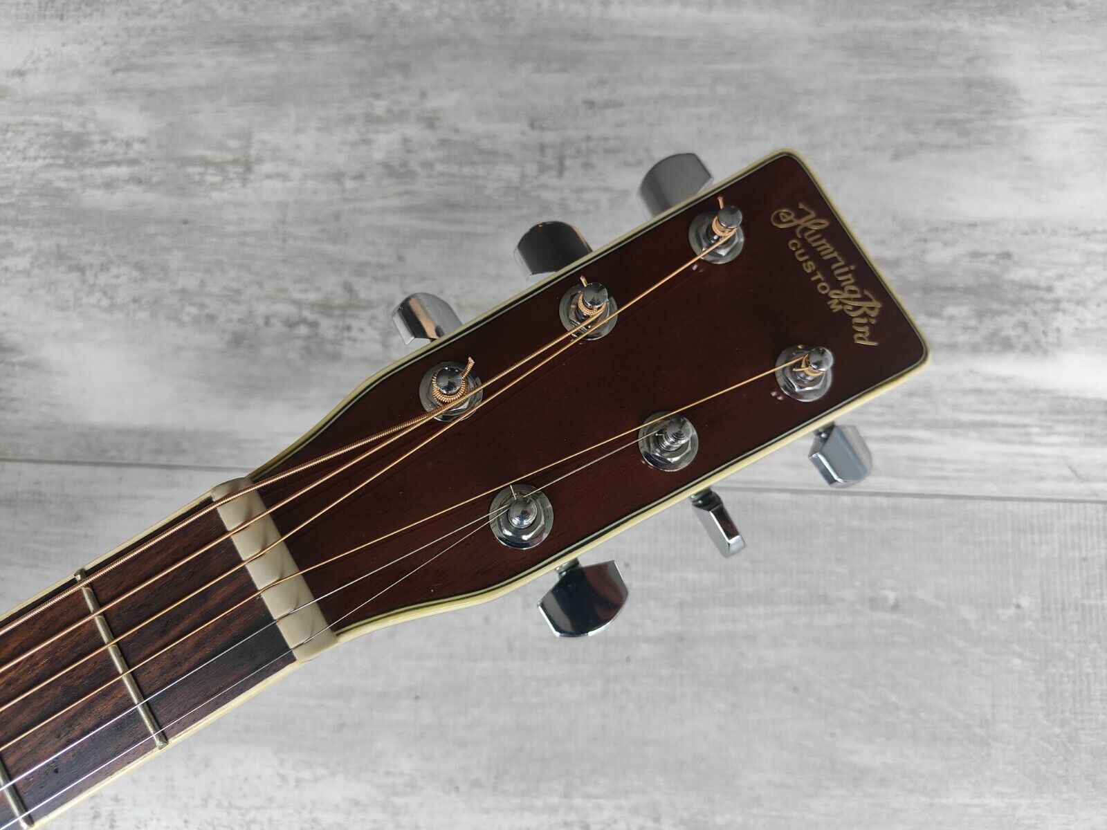Hummingbird Custom (by Tokai Japan) Acoustic Guitar (Brown Sunburst)