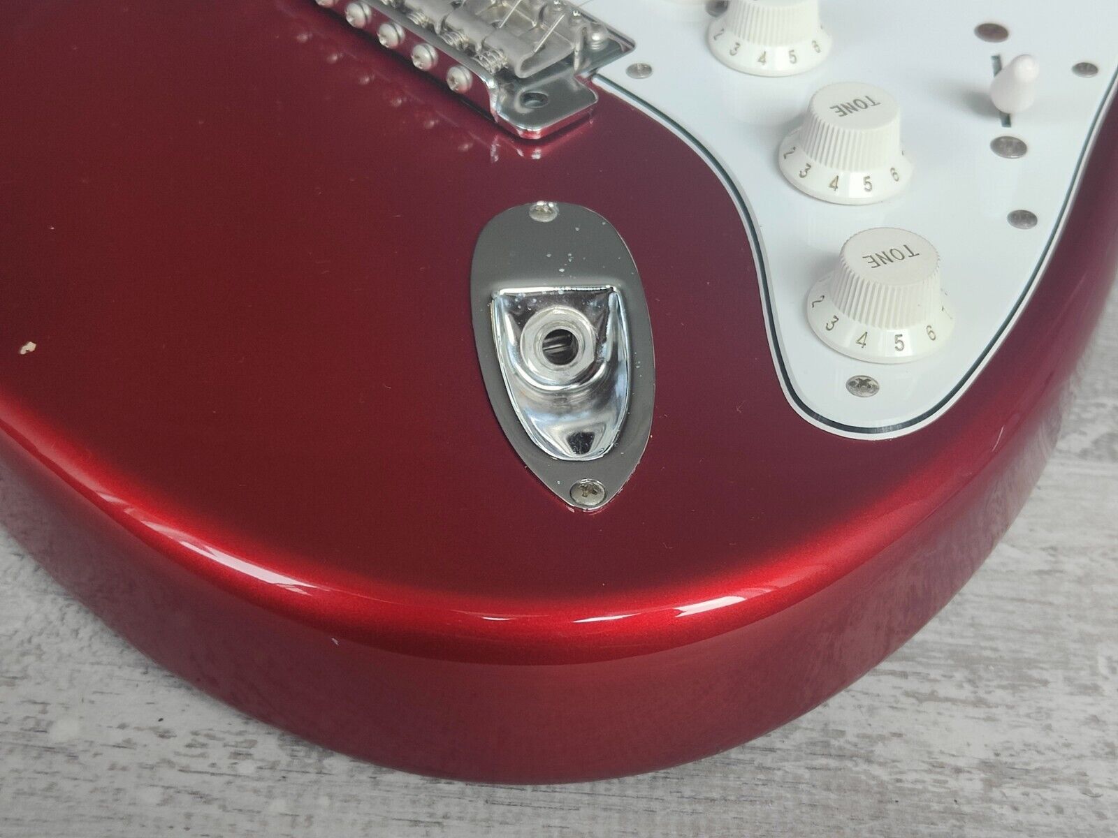 2007 Fender Japan Stratocaster Standard (Candy Apple Red)