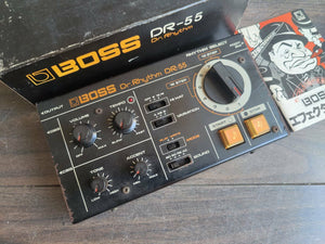 1979 Boss DR-55 Dr Rhythm Vintage Drum Machine w/Box