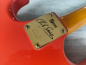 1990's Burns London Club Series Marquee Electric Guitar (Orange)