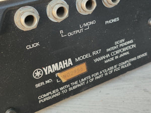 Yamaha RX7 Digital Rhythm Programmer