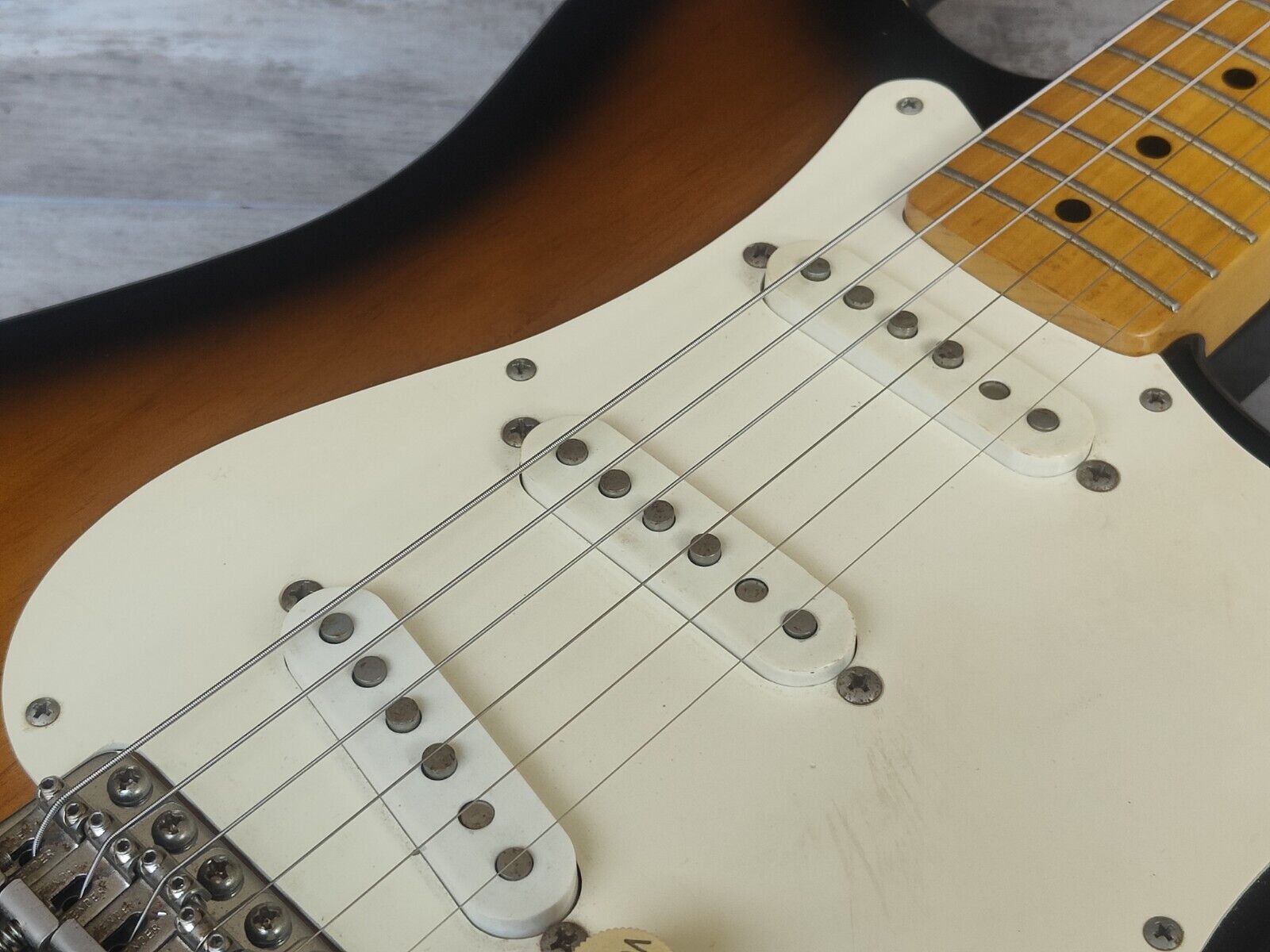 1993 Fender Japan ST57-53 '57 Reissue Stratocaster (Brown Sunburst)