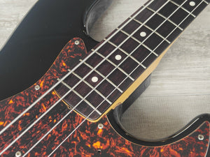 2002 Fender Japan ‘62 Reissue Active Watanabe Jazz Bass (Black)