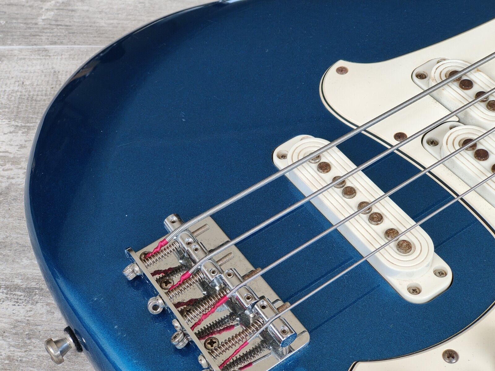 2000's Yamaha SBV-550 Samurai Bass (Metallic Blue)