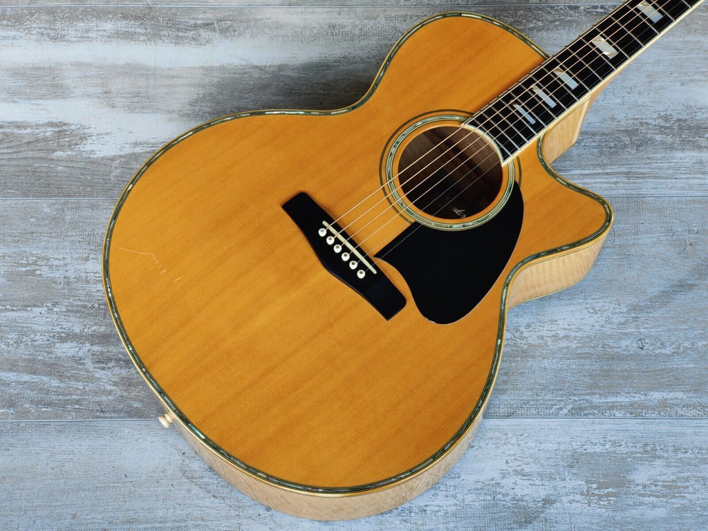 1986 Fender Japan AS-1 Vintage Acoustic Guitar (Natural)