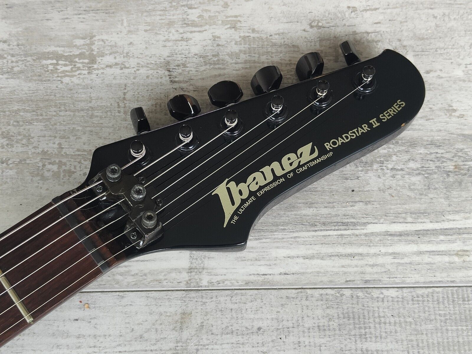 1985 Ibanez Japan RS525 Roadstar II Vintage Electric Guitar (Black)