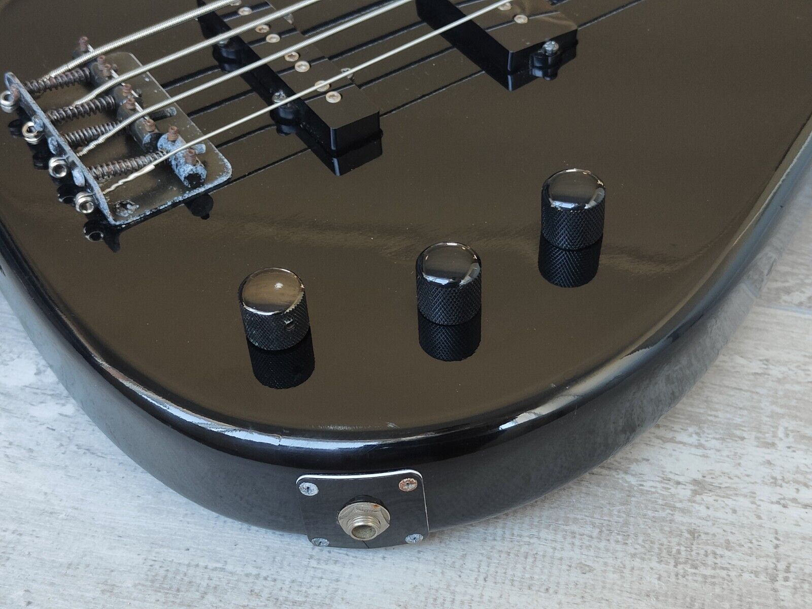 1980's ZEP-II by ESP PJZ-98 PJ Bass (Black)