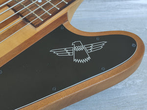 2009 Epiphone Thunderbird Bird Pro V Neckthrough 5-String Bass (Natural)