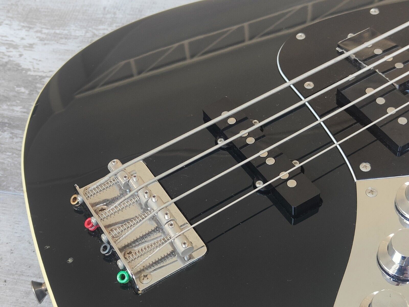 2004 Fender Japan AJB-65 Aerodyne Jazz Bass (Black)