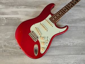 2007 FGN Fujigen Japan NCST Neo Classic Stratocaster (Candy Apple Red)