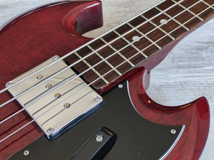 1974 Greco Japan EB420 SG EB Double Cutaway Bass (Cherry Red)