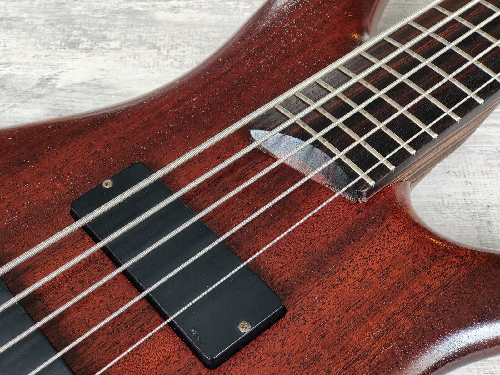 2001 Ibanez Japan SR755 SDGR Sound Gear 5-String Bass (Walnut)