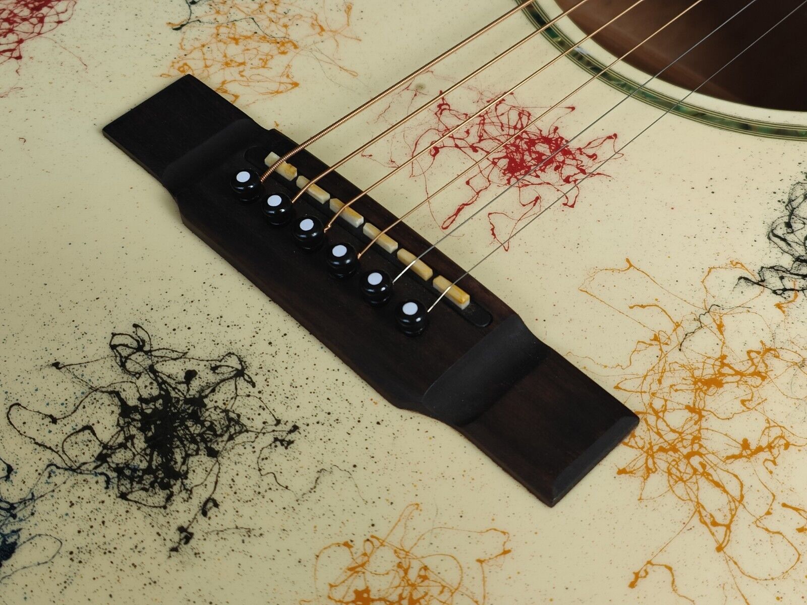 1982 Washburn Japan EA Woodstock Series Acoustic (Paul McCartney Custom Model)