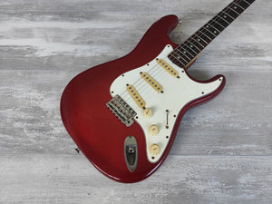1992 Squier Japan "Silver Series" Stratocaster (Red)