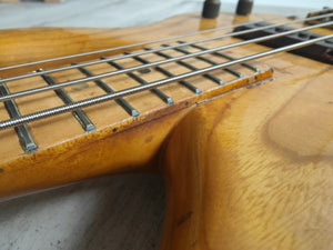1979 Greco Original GOBII750 Double Cutaway Neckthrough Bass 