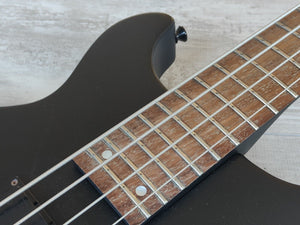 Edwards Japan (by ESP) EJ-78TV Double Cutaway Bass Guitar Luna Sea (Matte Black)