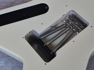 1980's Japanese Random Star Electric Guitar (White)