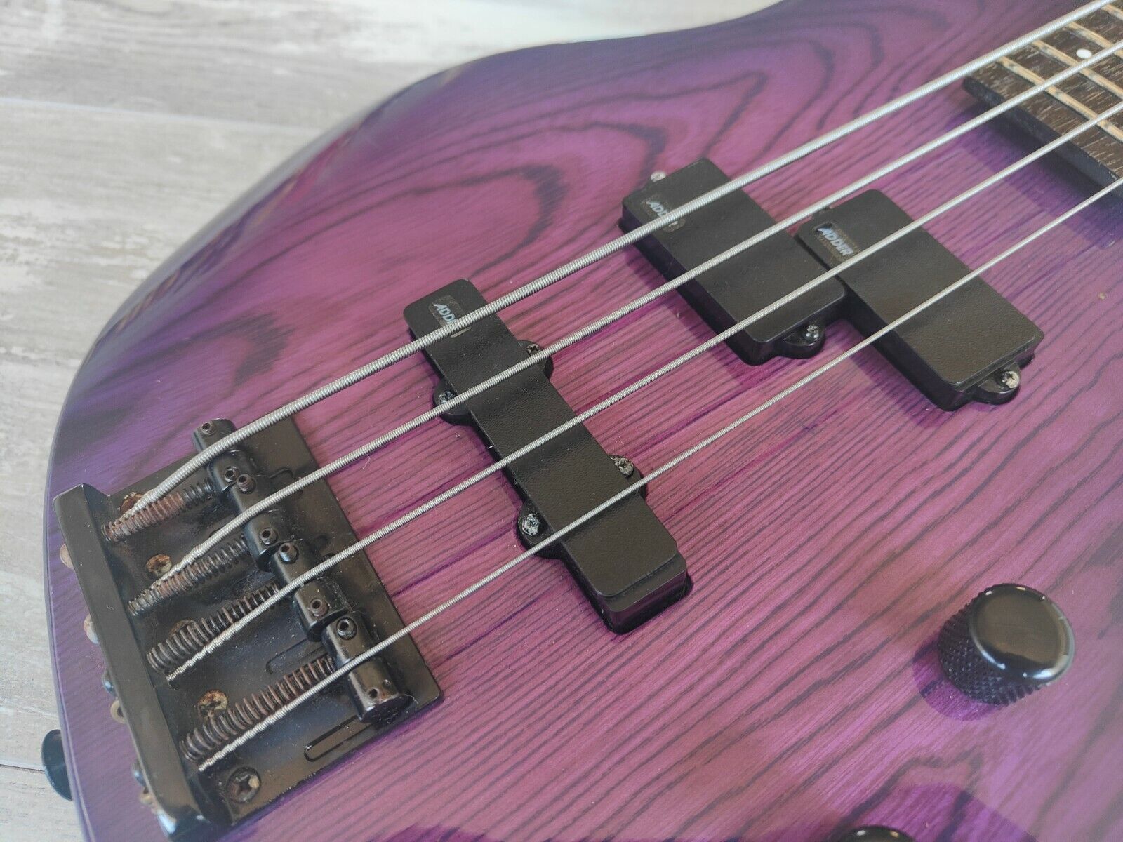 1990's Cobran Japan (Chushin Gakki) F-B1 PJ Bass (Transparent Purple)