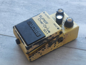 1985 Boss SD-1 Overdrive Japan Vintage Effects Pedal