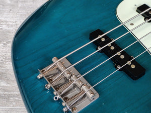 1999 Fender Japan (by Tokai) '62 Reissue Jazz Bass (Transparent Green)