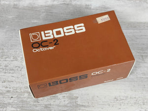 1982 Boss Japan OC-2 Octaver Vintage Effects Pedal w/Box