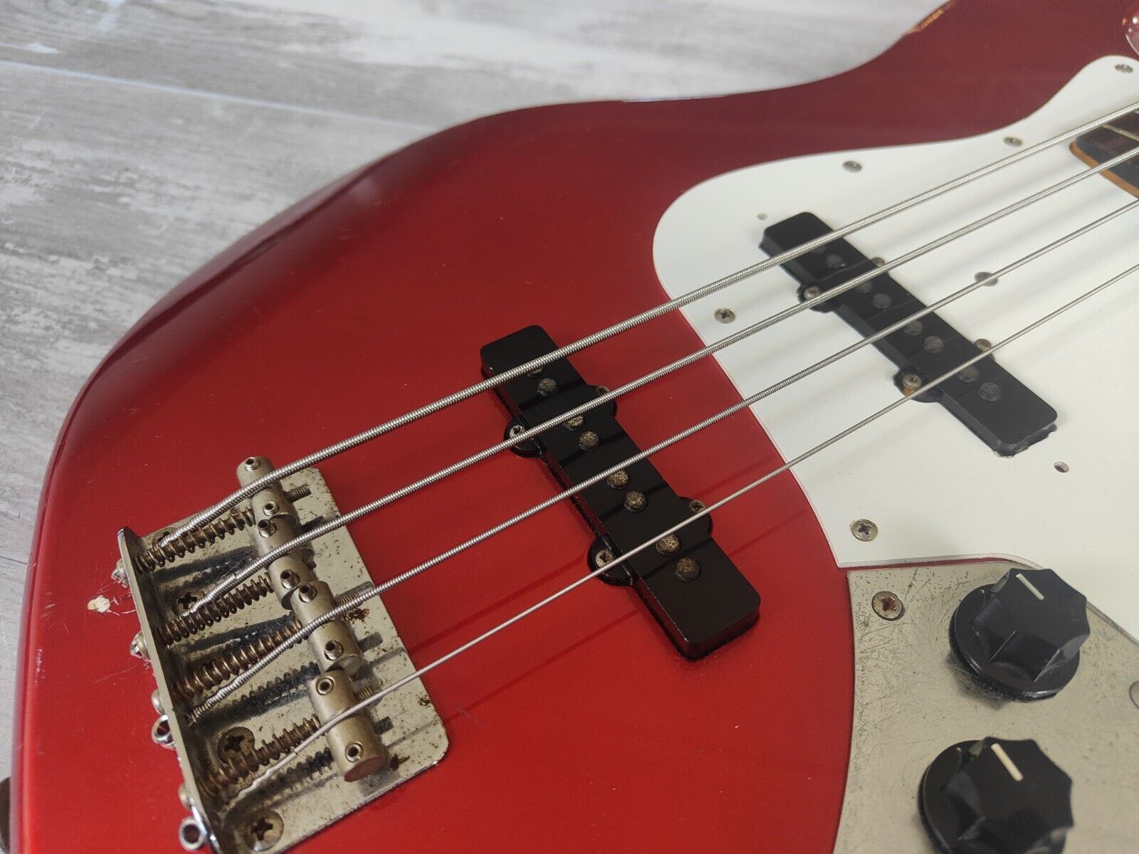 1994 Fender Japan Jazz Bass Standard (Red)