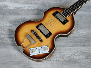 1970's Triumph Japan Violin Beatle Bass (Brown Sunburst)