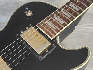 1970's Teisco Japan Les Paul Custom (Black)