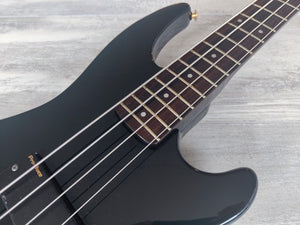 1986 Greco Japan JJB-M1 Medium Scale Electric Bass Guitar (Black)