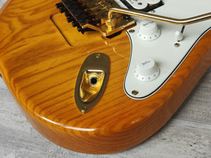 1996 Bacchus Custom Order Stratocaster w/ESP Pickups and Floyd Rose (Natural)