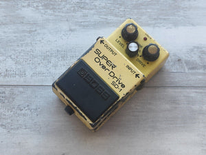 1985 Boss SD-1 Overdrive Japan Vintage Effects Pedal