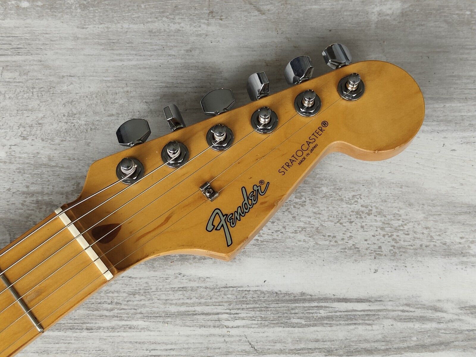 1993 Fender Japan Stratocaster Standard (Black/Maple)