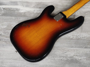 1970's Unknown Japanese Precision Bass w/Humbucker (Sunburst)