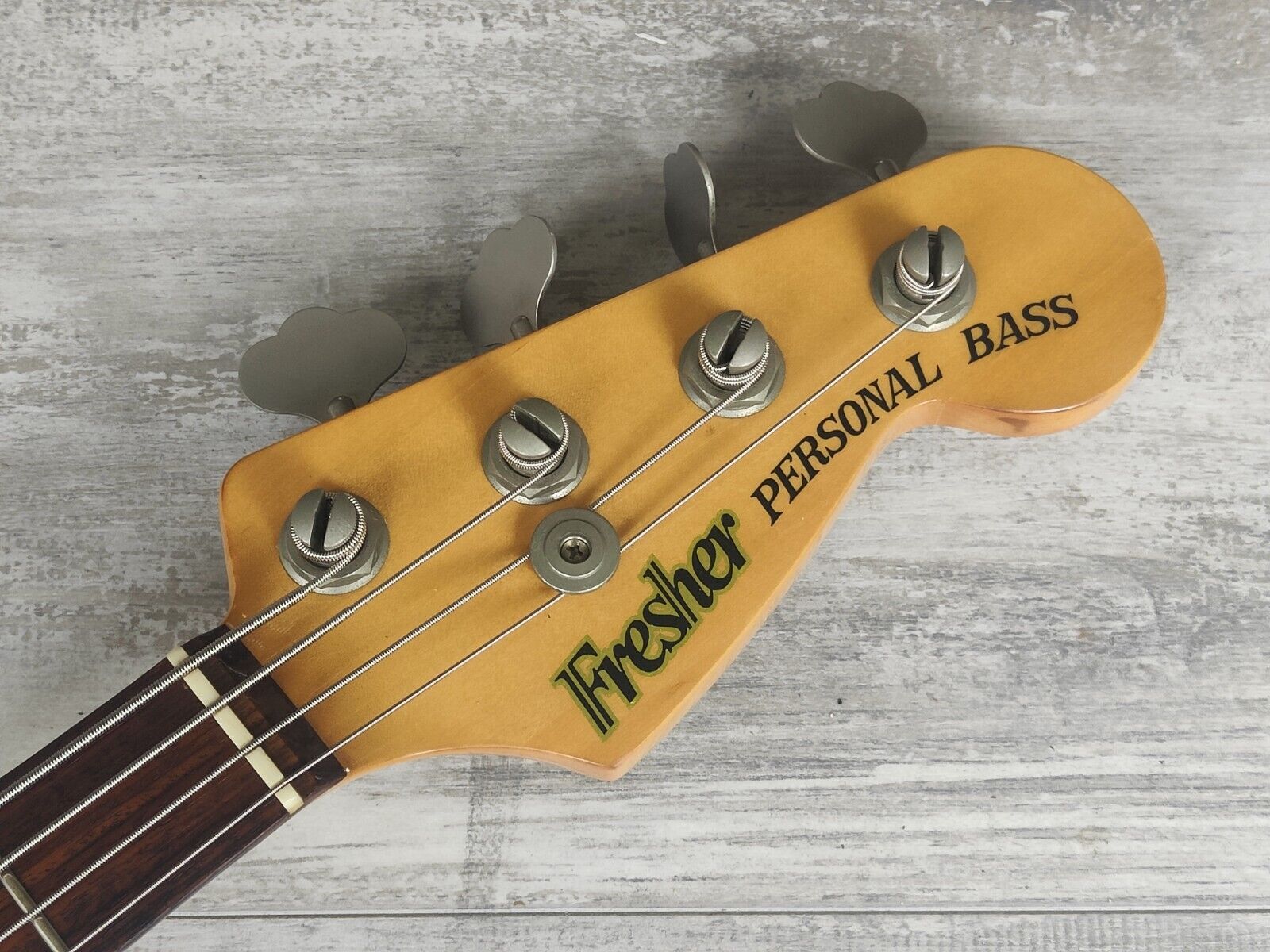 1980's Fresher Japan "Personal Bass" Precision Bass (Vintage White)