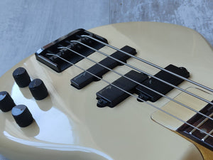 1998 Aria Pro II IGB-50 Integra Series Active Bass (Aged White)