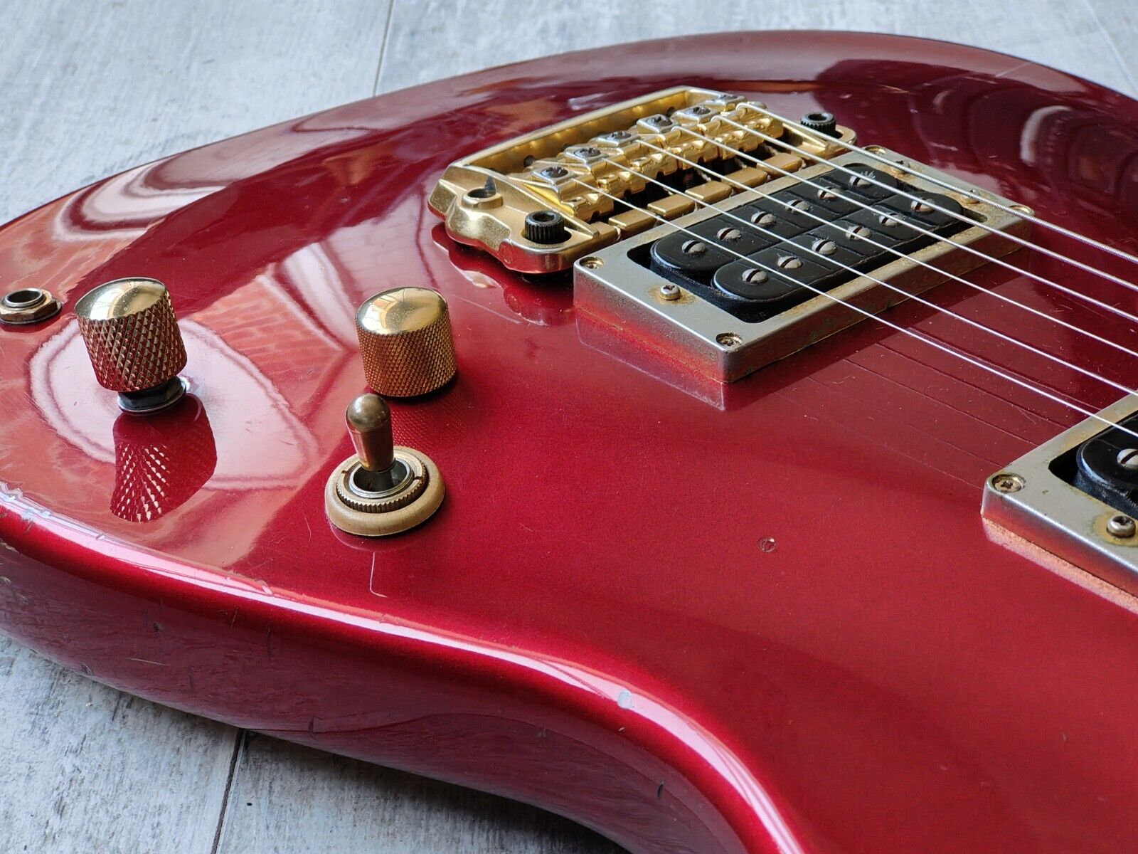 1983 Ibanez Japan RS450 Roadstar II Vintage Electric Guitar (Fire Red)