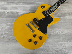 Blitz by Aria Pro II Leopard Les Paul Special (TV Yellow)