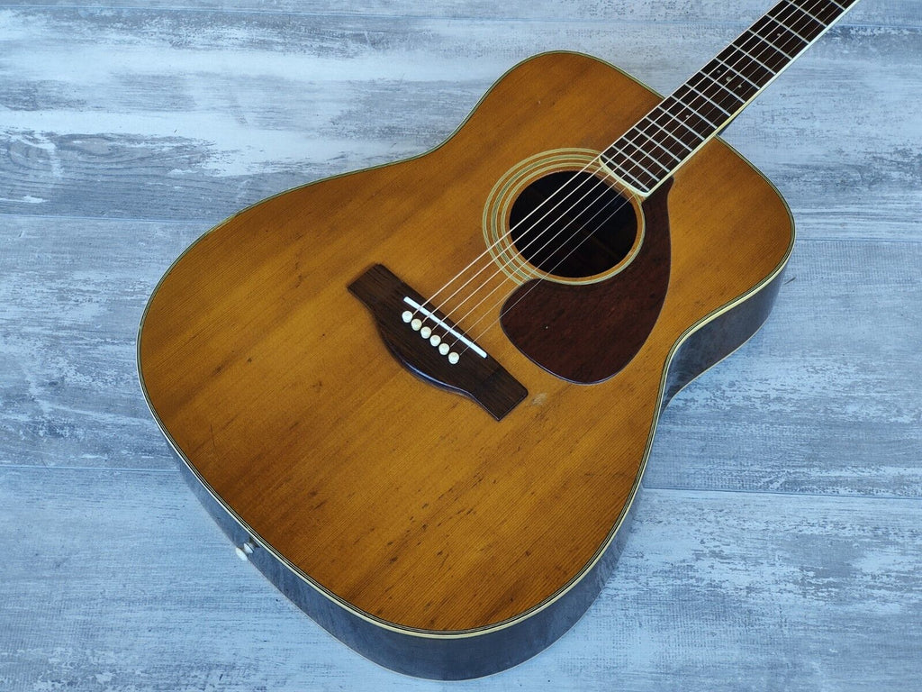 1970 Yamaha FG-350 Red Label Dreadnought Acoustic Guitar