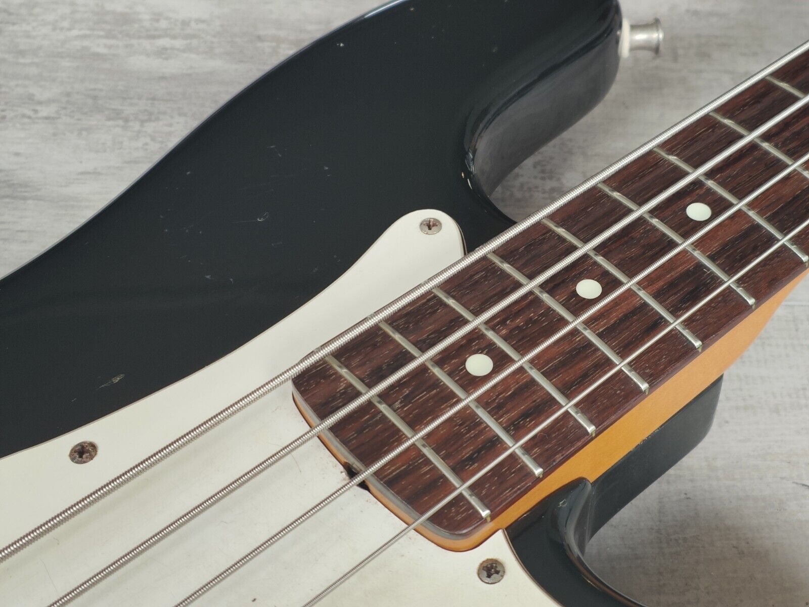 1985 Fender Japan JV Series PB62-55 '62 Reissue Precision Bass (Black)