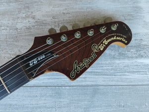 1979 Aria Pro II Japan (Matsumoku) TS-600 Neckthrough Vintage Guitar (Brown)