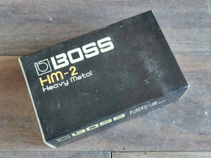 1983 Boss HM-2 Heavy Metal Distortion MIJ Vintage Effects Pedal w/Box