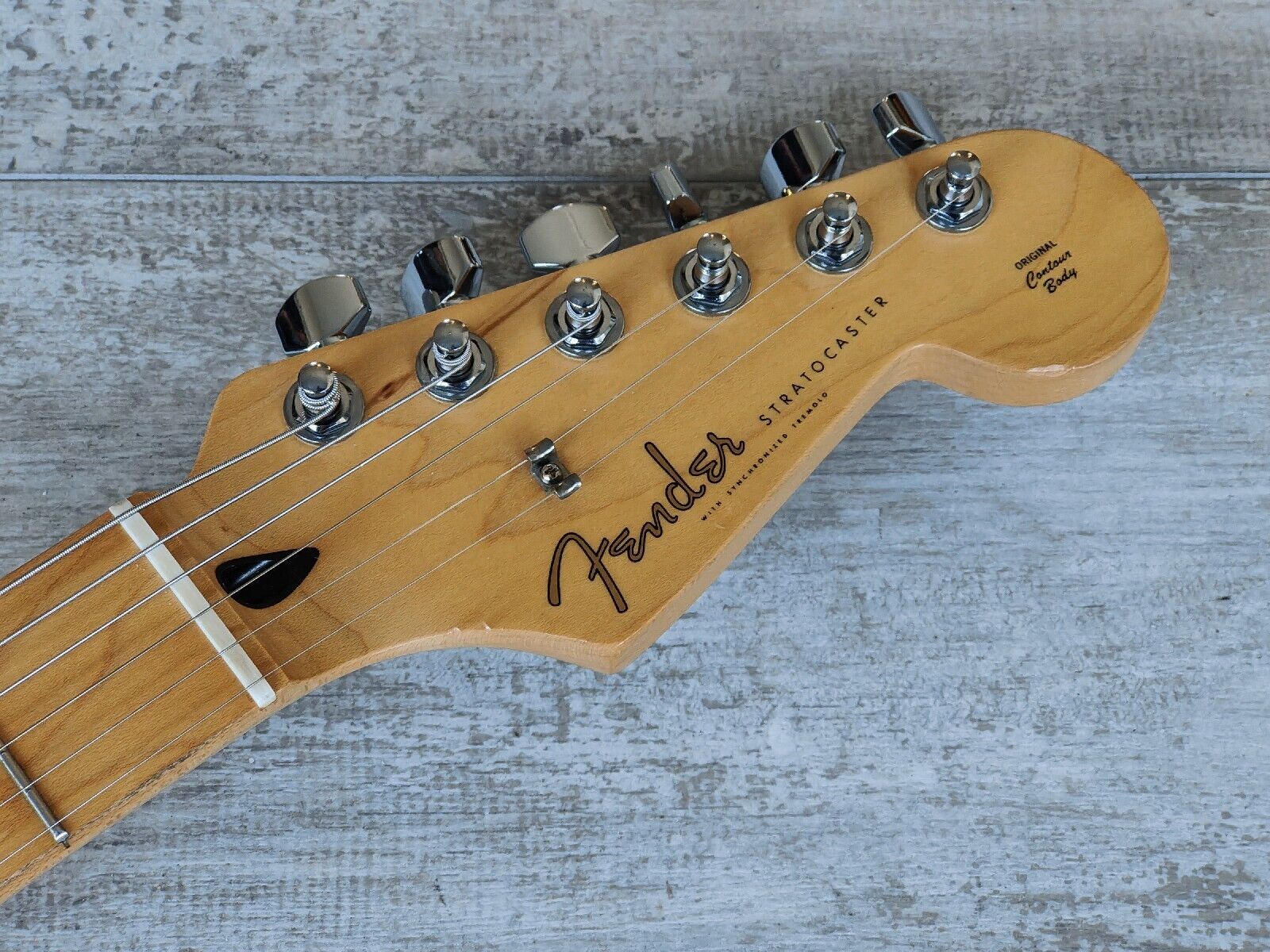 1990's Fender Japan ST-CHAMP Travel Stratocaster (Black)