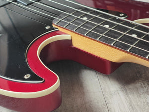 2010 Fender Japan Aerodyne PJ Jazz Bass w/Bartolini's (Old Candy Apple Red)