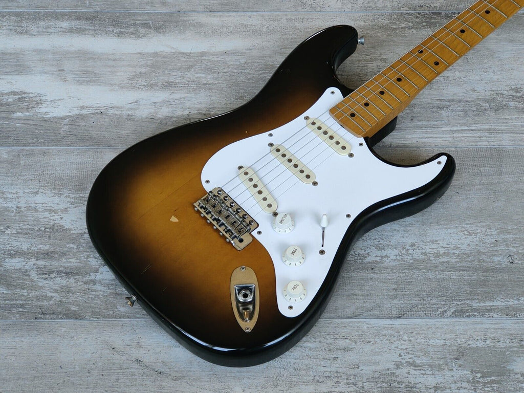 1989 Fender Japan ST57 '57 Reissue Vintage Stratocaster (Brown Sunburst)