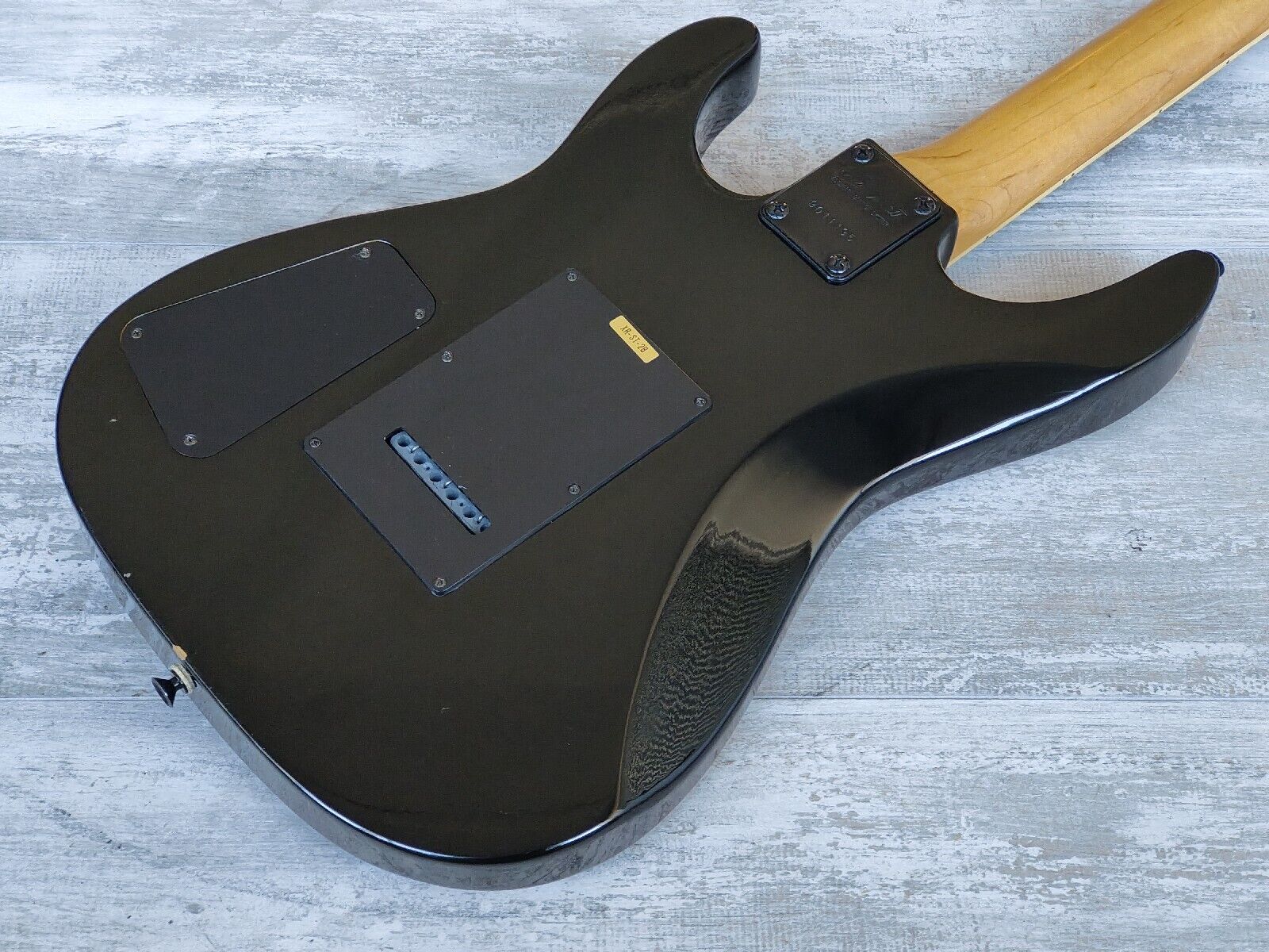1988 Aria Pro II XR Series XR-ST-2 Dinky Style Superstrat (Black)
