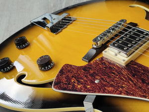 2013 Italia Torino Semi Hollowbody Electric Guitar (Sunburst)