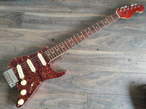 2013 Grassroots (by ESP) GR-PGG Pickguard Stratocaster (Candy Apple Red)