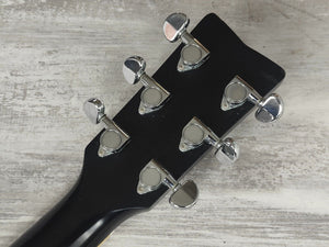 Yamaha FG720S-BL Dreadnought Acoustic Guitar (Black)